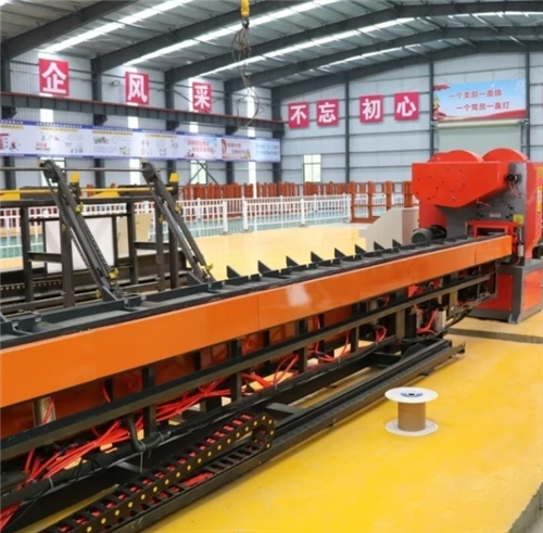 CNC Steel Bar Cutting Production Line LYJQ-300 Bar Diameter 10-38 mm forskydningsstangmængde 1-10 pc